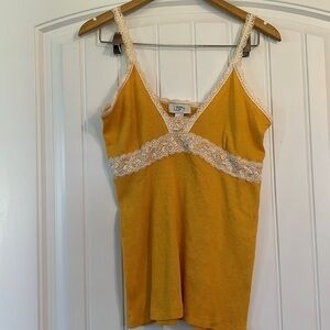 New Ann Taylor Loft stretchy ribbed Tank Top L